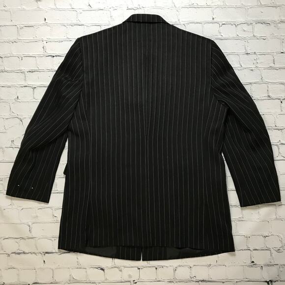 SOPRANO Striped Black Blazer - Picture 6 of 7